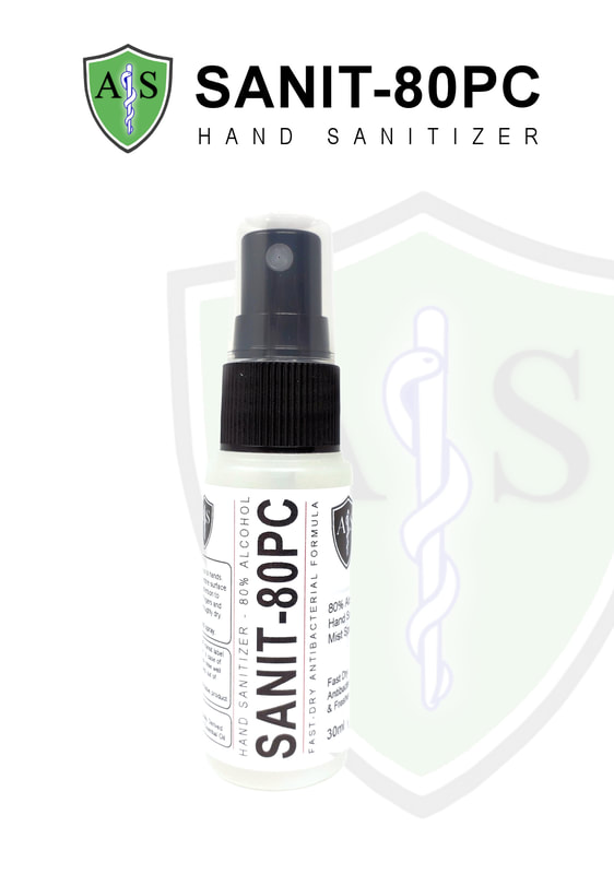 Stockport anti-bacterial hand sanitizer gel spray. Providing protection against bacteria bugs disease and viruses.
